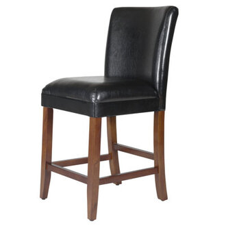 Taib 29 Luxury Faux Leather Bar Stool