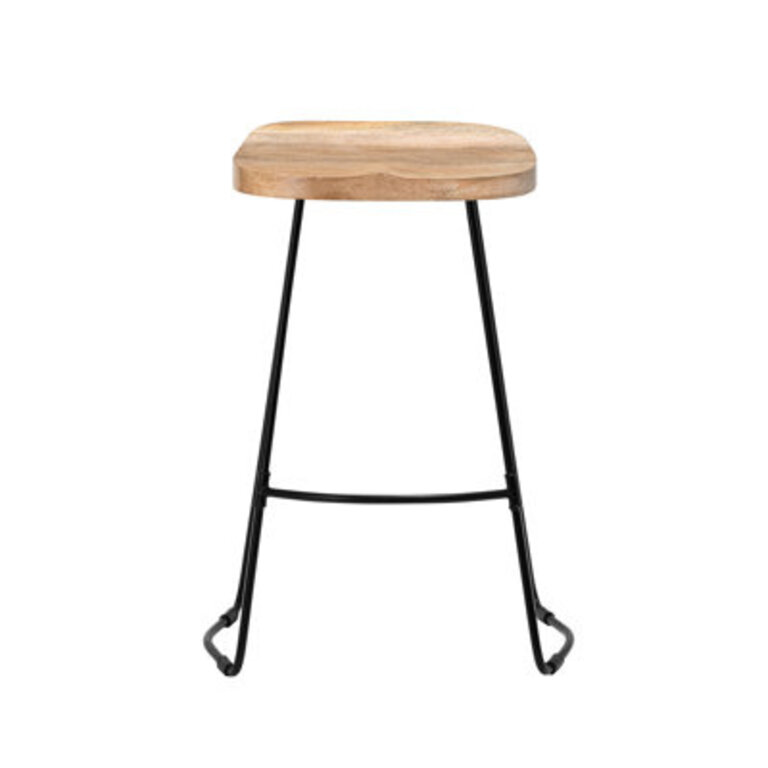 Geonna Solid Wood Bar  Counter Stool