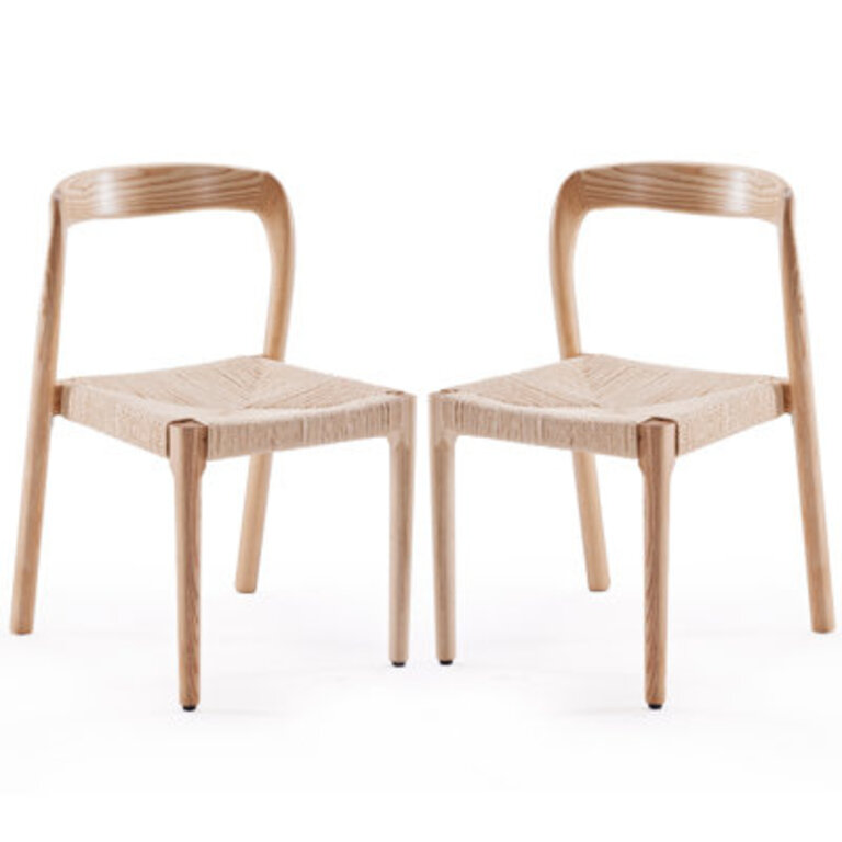 Modern Solid Wood Side Dining Chairs