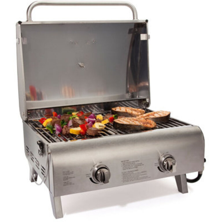 Cuisinart 1-Burner Chefs Style Stainless Table Top Gas Grill