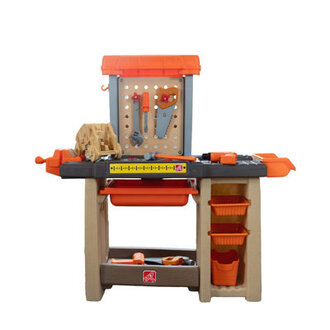 Step2 Handyman Workbench Indoor Plastic Toddler Tool Play Set