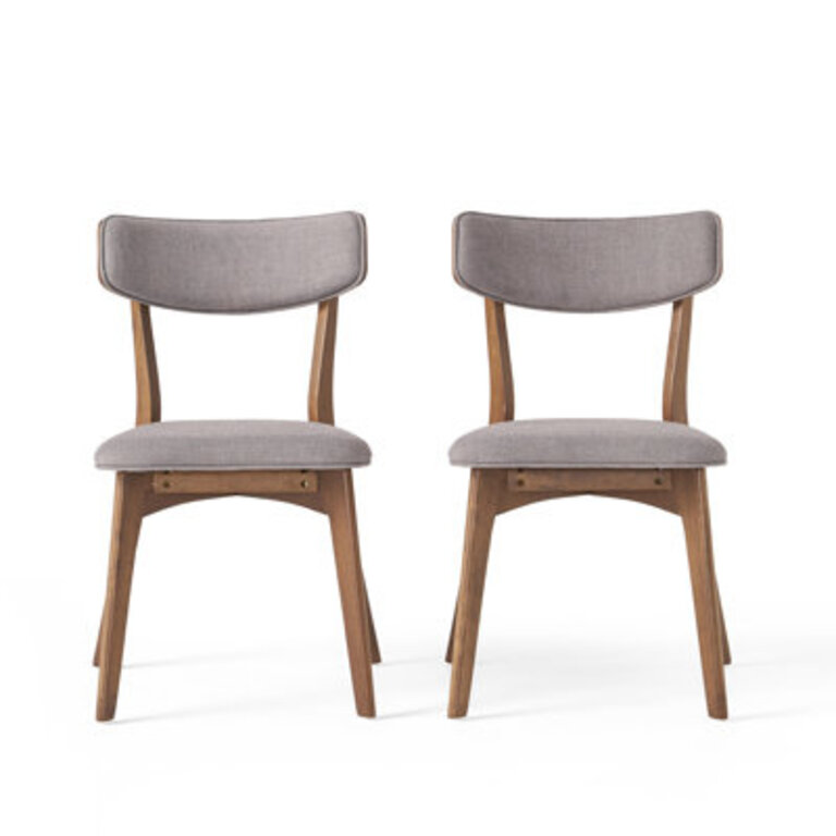Set of 2 Putnam Solid Back Side Chairs