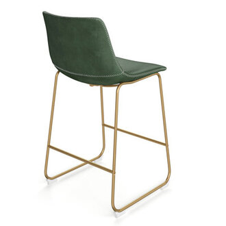 Nia Vegan Leather Bar  Counter Stool