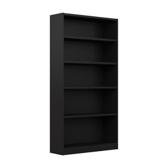 Doyno Tall 5 Shelf Bookcase Storage and Display Bookshelf for Home Office and Living Room