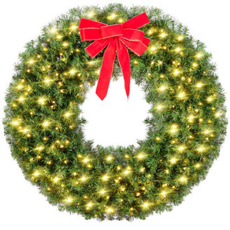Heurlin Multi-sized Faux Lighted Wreath