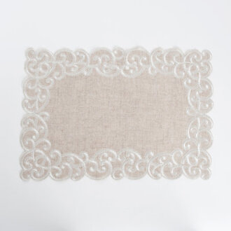Adelline No Pattern Rectangle Placemat