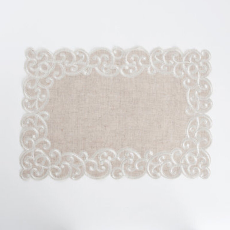 Adelline No Pattern Rectangle Placemat