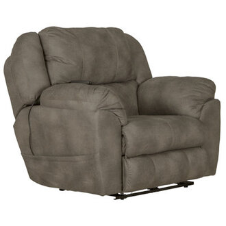 Booher Power Lay Flat Recliner with Adjustable Headrest  Lumbar and Therapeutic Heat  Massage