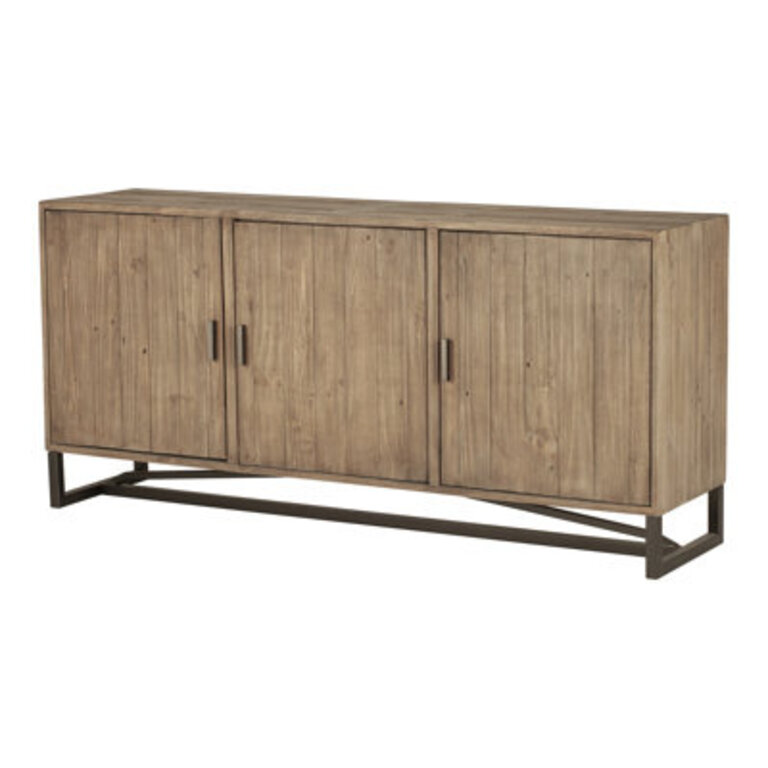 Lopez Pine Wood Sideboard