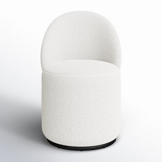 Annielise Upholstered Swivel Barrel Chair