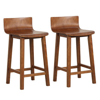 Itsuko  Wood 245 Counter Stool