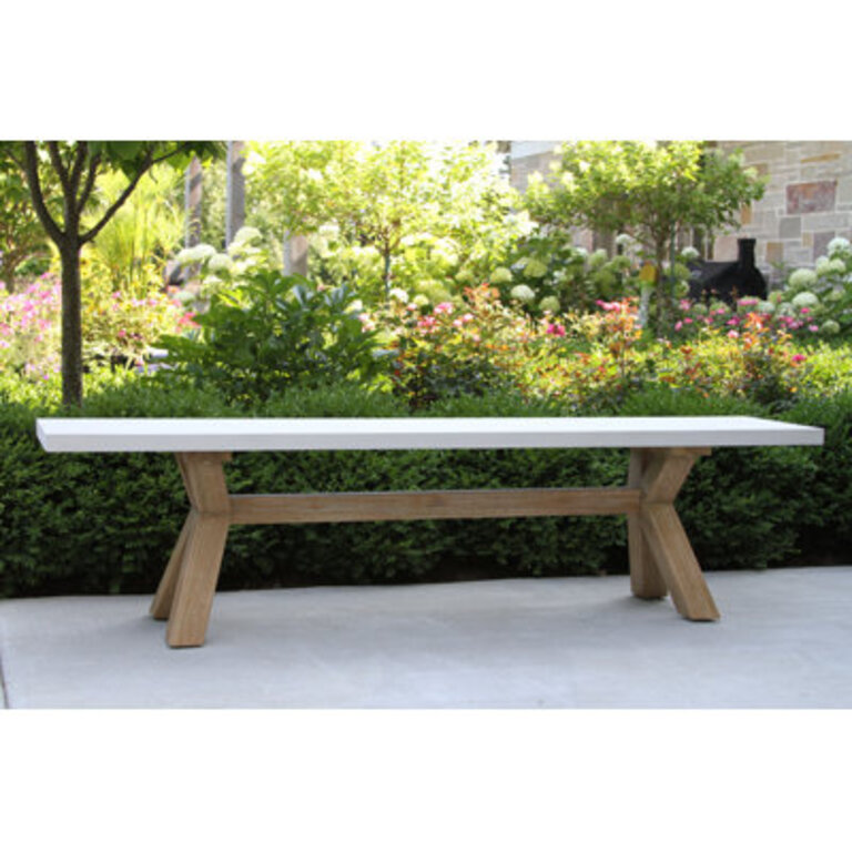 Carson Eucalyptus Outdoor Picnic Bench