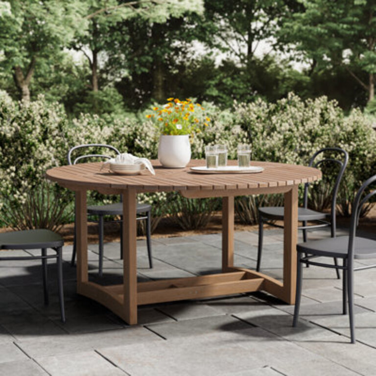 Fleur 63 Wooden Dining Table