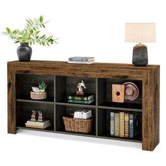 63-Inch Long Wood Console Table