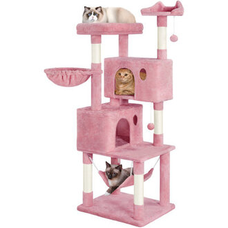 Multiple Level Cat Tree with Scratching Posts