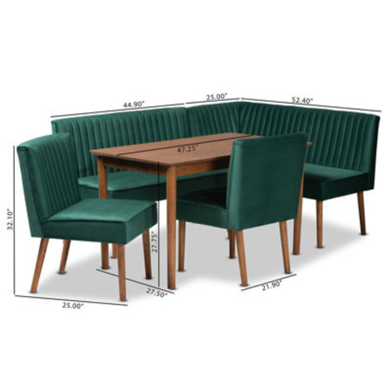 6 - Person Four Leg Dining Set