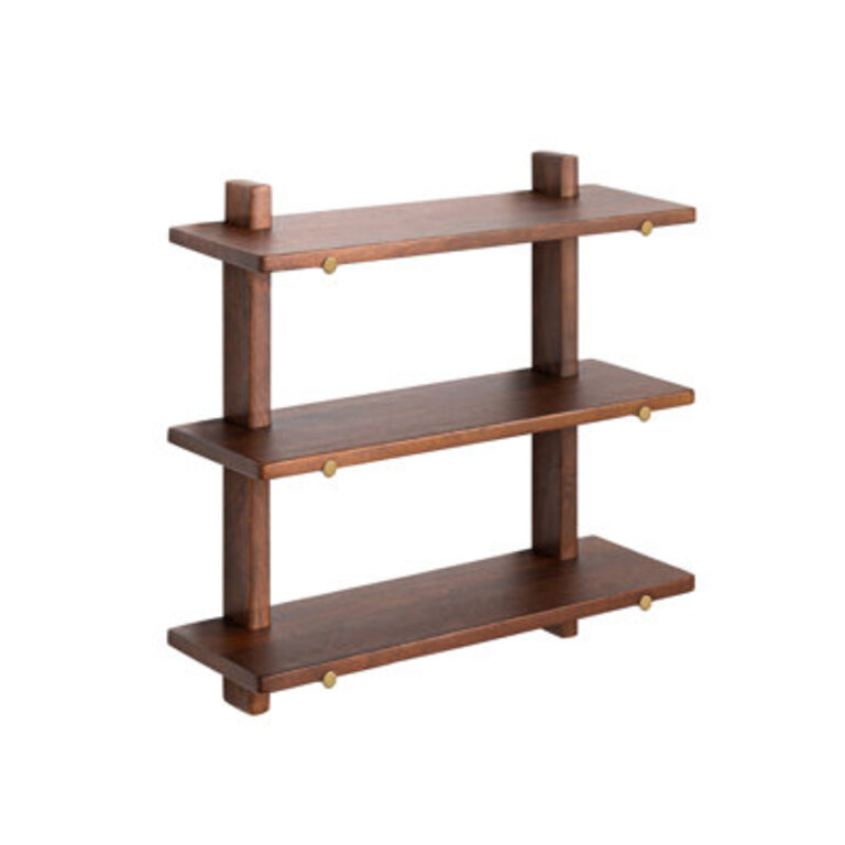 Francis Solid Wood Wall Mounted Shelves