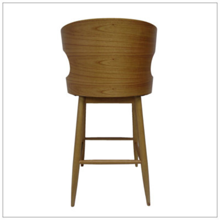 Overturf 30 Upholstered Barstool with Solid Wood Frame