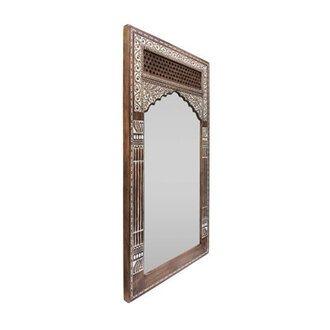 Wood Standing Mirror