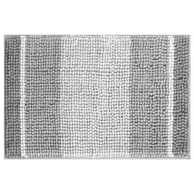 Mersin Gradient Chenille Water Absorbent Soft Plush Bath Rug