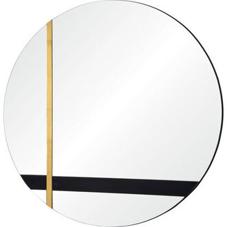 Bea Industrial Frameless Accent Mirror