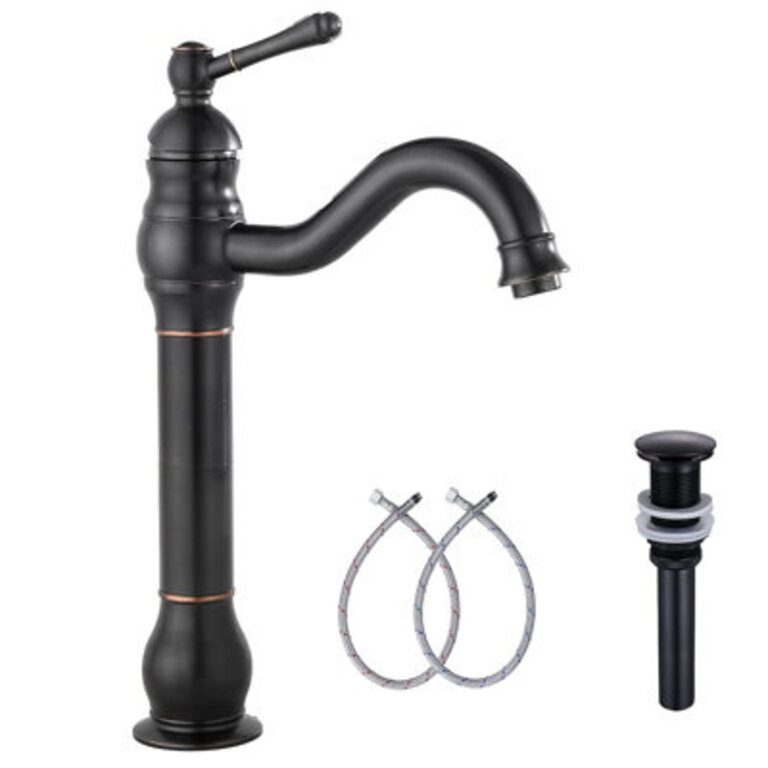 Vessel Sink Faucet Single-handle Bathroom Faucet with Drain Assembly