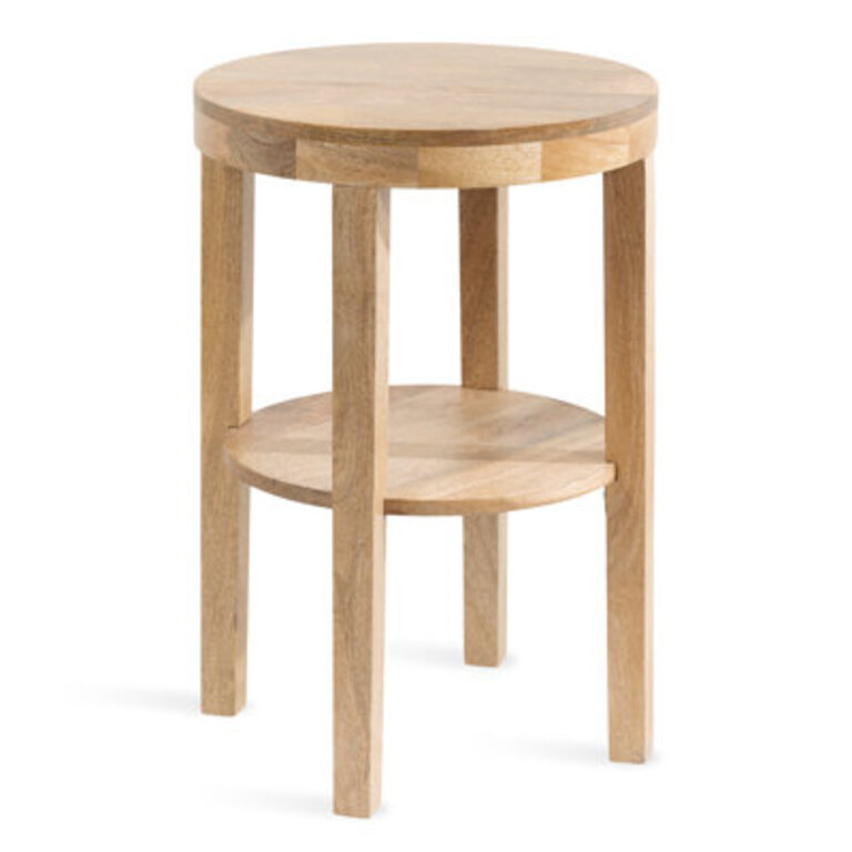 Solid Wood End Table