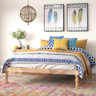 Orleans Solid Wood Platform Bed