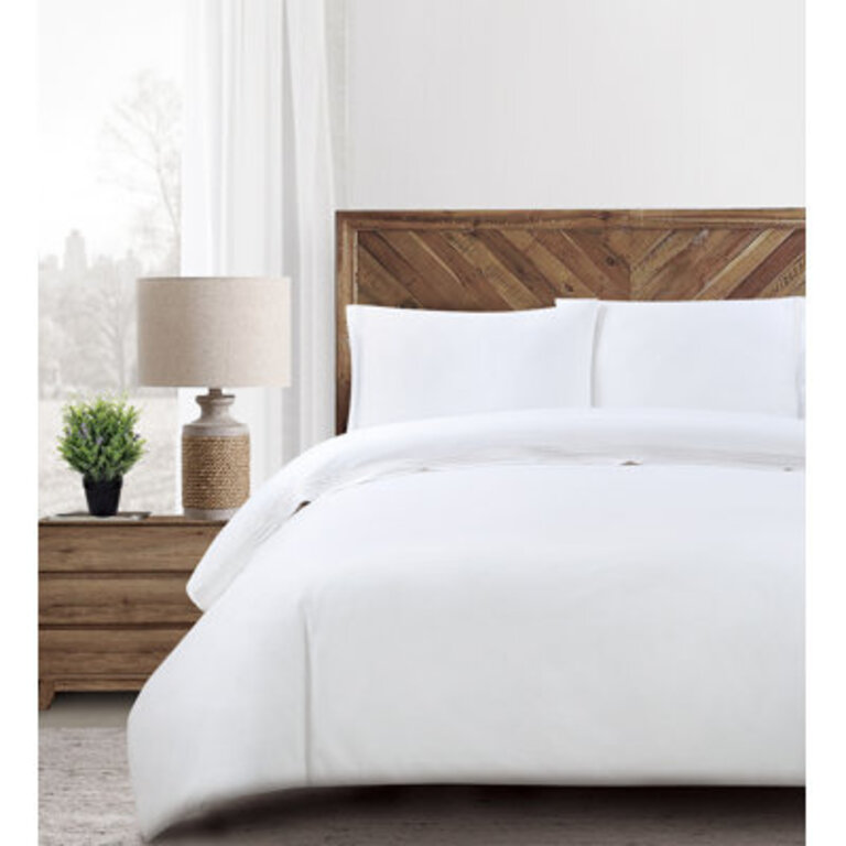 Modern  Contemporary Cotton Power Loom Striped Duvet Cover