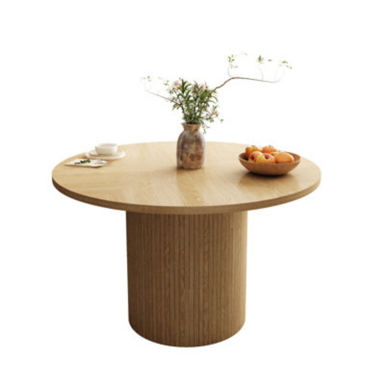 Cuji 47 Round Pedestal Dining Table