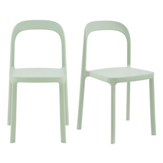 Daza Outdoor Stacking Dining Side Chair