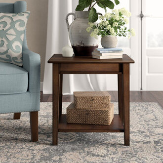 Mendoza Solid Mahogany End Table