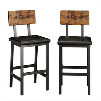 17 Stories Bar Stools 165in Square Pu Upholstered Barstools