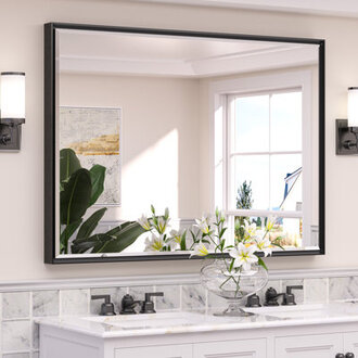 Areiona Beveled Bathroom Accent Vanity Mirror
