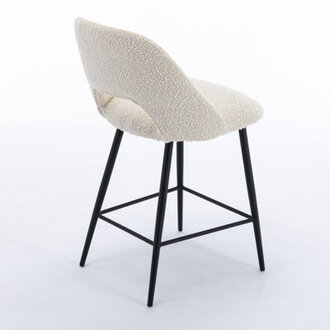 Valdez Boucle Bar  Counter Stool