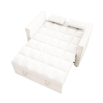 48 Upholstered Reclining Sleeper Sofa