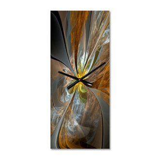 Fractal Flower Wall Clock Symmetrical Abstract Decorative Clock - Fractal Flower