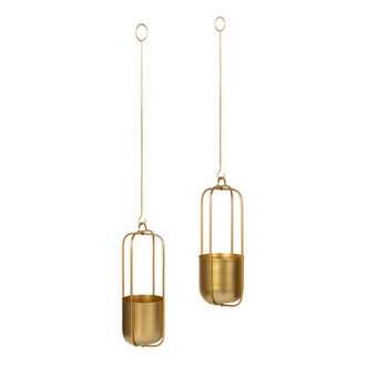Jansen Metal Hanging Planter