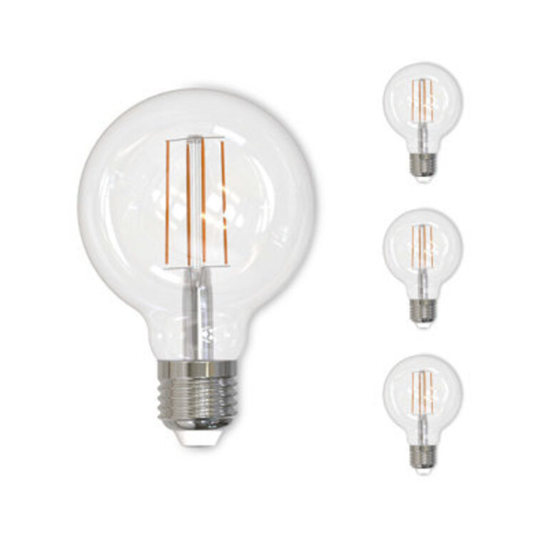 Set of 4 60 Watt LED Dimmable Light Bulbs