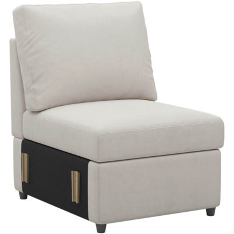 Rafael Armless Chair Single Seat Module For Modular Sectional Sofa