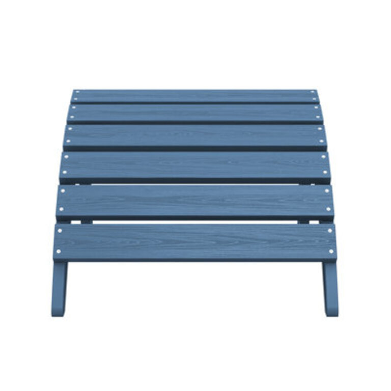 Wolak Classic Outdoor Adirondack Folding Ottoman