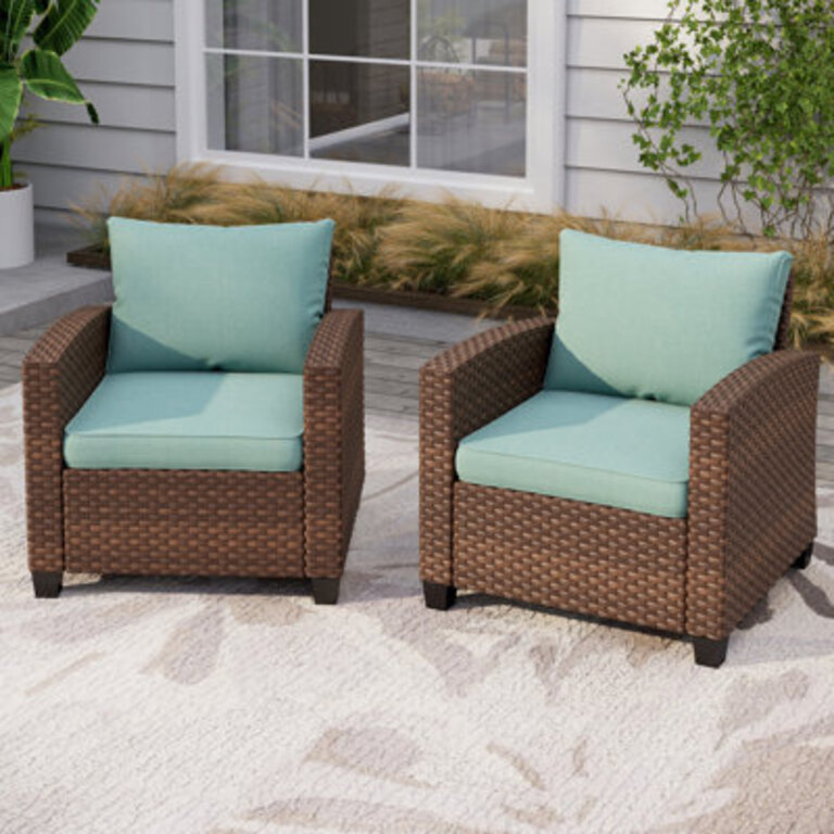 Argyri Patio Chair with Cushions