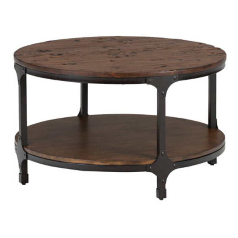 Fabiola Solid Wood Top Single Coffee Table