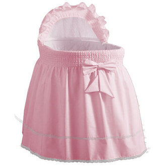 Jeannette Cotton Blend Bassinet Bedding Set