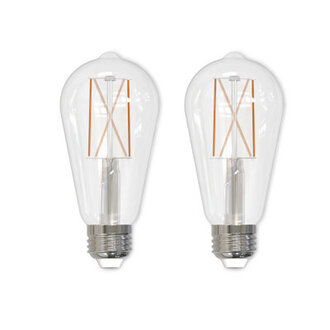 Set of 2 60 Watt LED Dimmable Light Bulbs