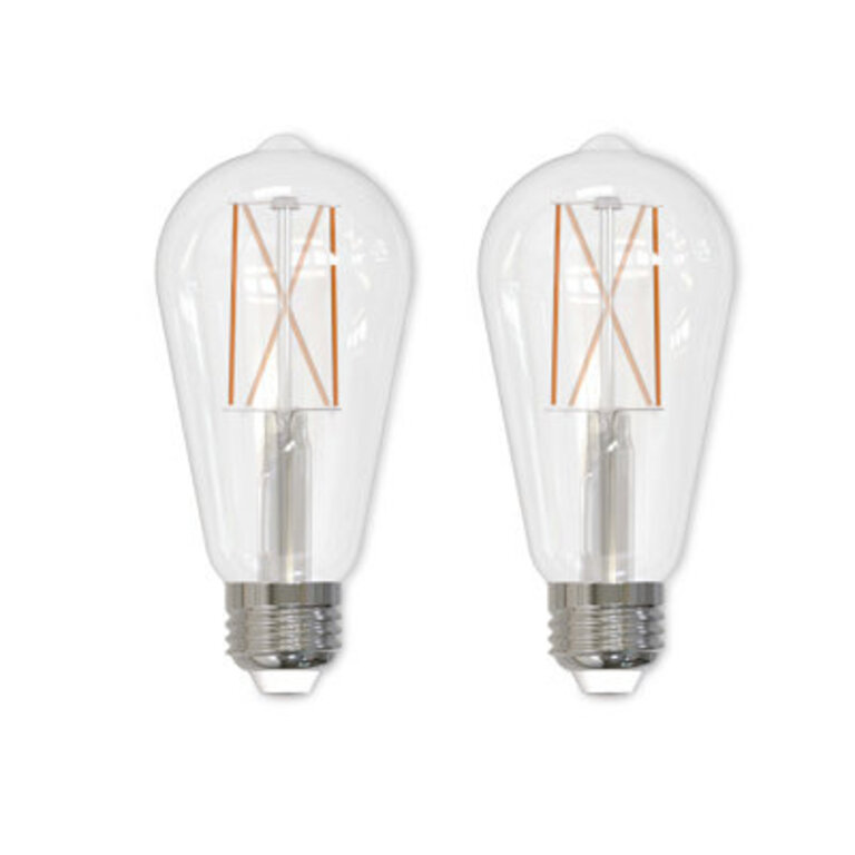 Set of 2 60 Watt LED Dimmable Light Bulbs