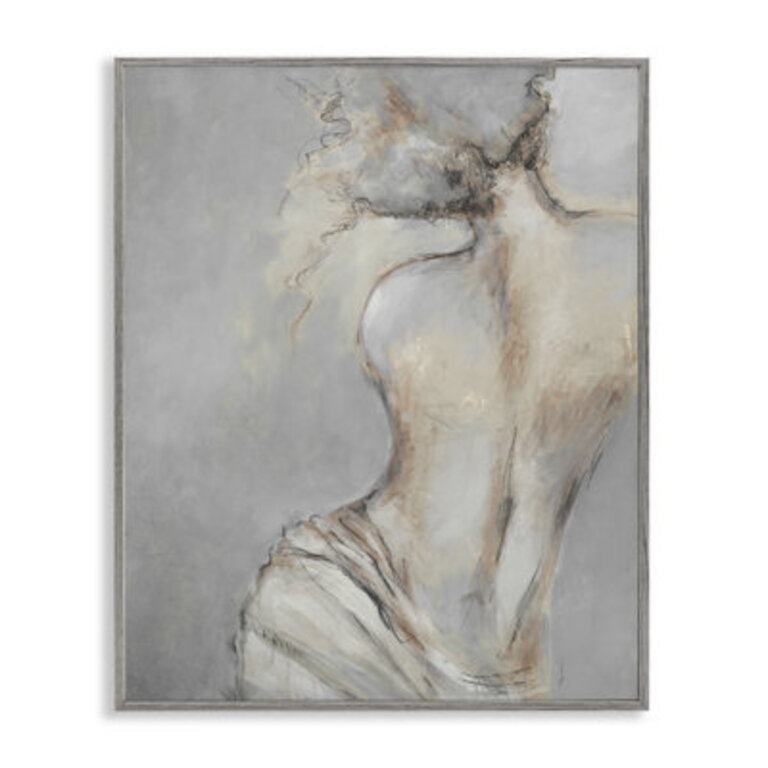 Traditional Portrait Nude Woman Baroque  by Liz Jardine
