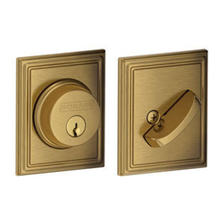 Single Cylinder Deadbolt with Addison Trim