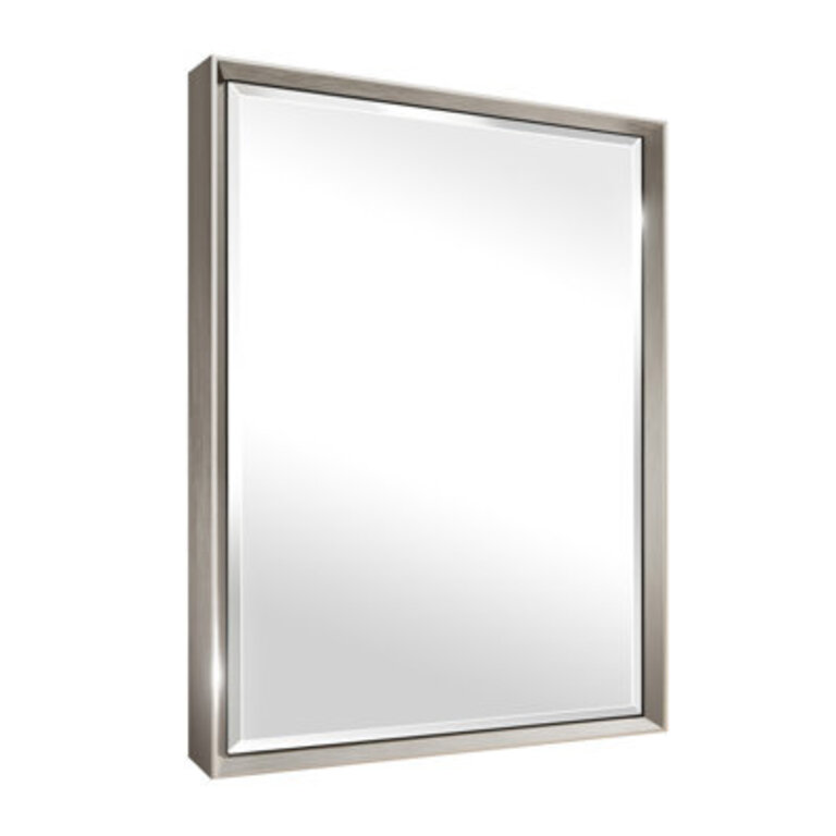 Lohoski Decorative Wall Mirror Beveled Design Bathroom Vanity Mirror Accent Mirror Finish