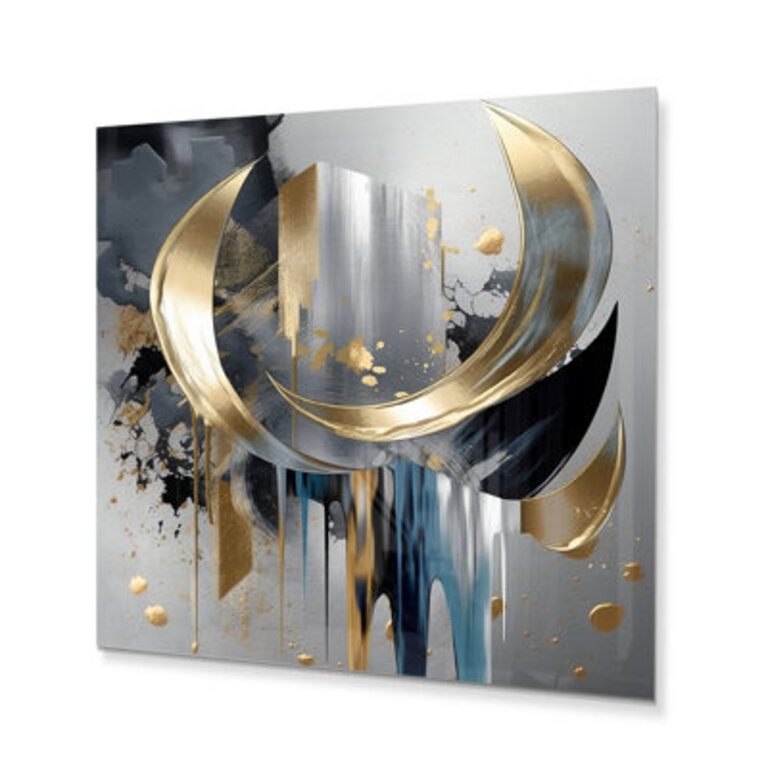 Abstract Shapes and Lines I Wall Decor